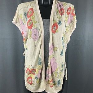 Anthro flower kimono